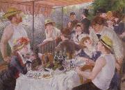 Pierre-Auguste Renoir Lucheon of the Boating Party France oil painting artist